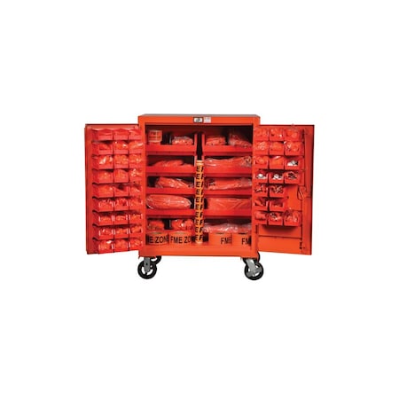 Guardian PURE SAFETY GROUP ORANGE AUX-XL FME CABINET AUXXLRD